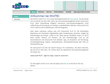 Tablet Screenshot of invitec.de